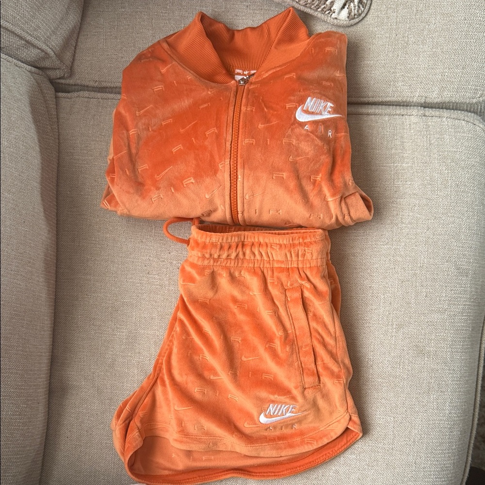 Nike Velour Track Suit